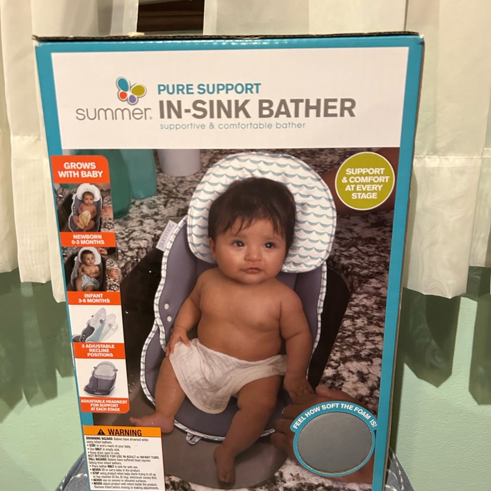 Summer In-Sink Baby Bather